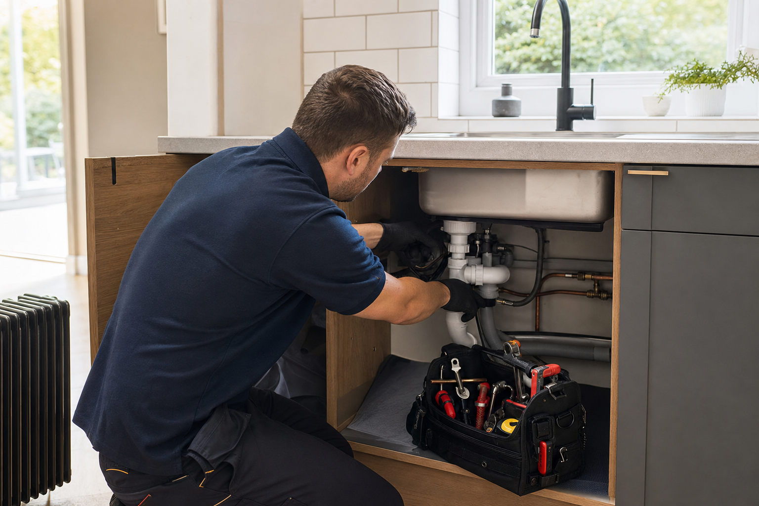 Kitchen Plumbing London service image
